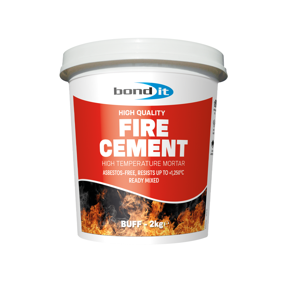 BONDIT READY MIXED FIRE CEMENT BUFF 2KG st